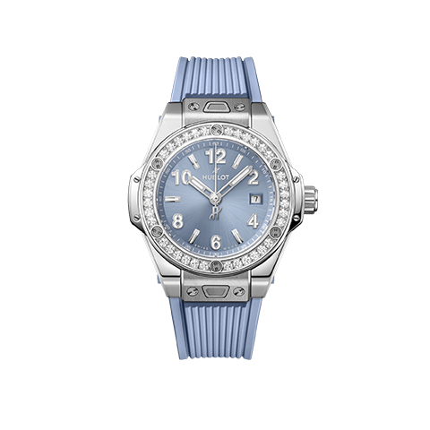 ウブロ(HUBLOT) ビッグ・バン スチール コールブルー ダイヤモンド BIG